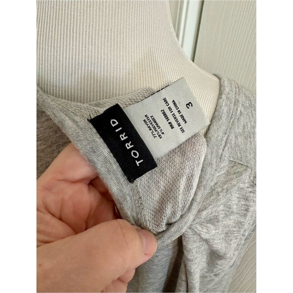 Torrid Choker Raglan Sweatshirt - Picture 4 of 4